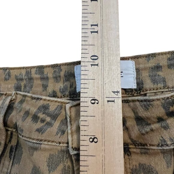 Frame Jeans Cheetah Print Cargo Skinny Ankle Pants Size 29‎ - Picture 7 of 8